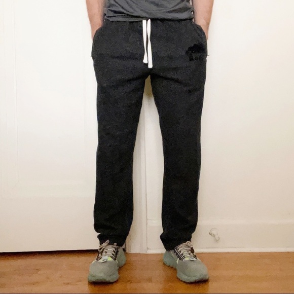 Roots Heritage Sweatpant Black Pepper Men’s Size XS - Picture 1 of 10